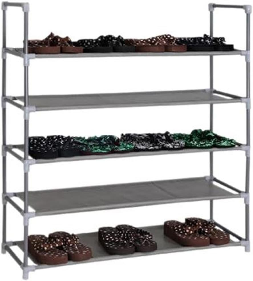 Shoe Rack 20/50 Pairs Shoe Rack Storage Unit with 10 Shelves, 5 Ablagen / 20 Paar Schuhe