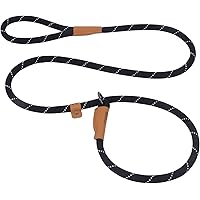 Pet's Company Slip Lead Dog Leash, Reflective Mountain Climbing Rope Leash, Dog Training Leash - 5FT, 2 Sizes