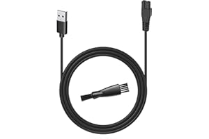 uijino USB Charging Cord Replacement oneisall Charger oneisall Dog Clippers Charger, 5V Charger Compatible with oneisall 1/2/3 Speed Pet Grooming Kit Dog Paw Trimmer, 3.3ft Power Cord