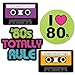 Big Dot of Happiness 80's Retro - DIY Shaped Totally 1980s Party Cut-Outs - 24 Count