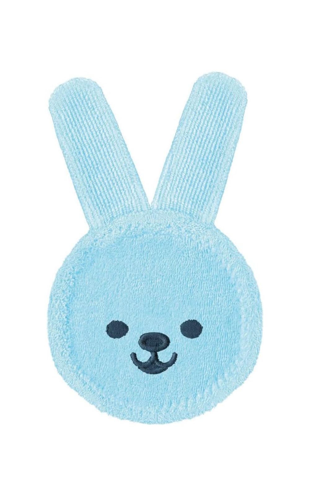 MAM Rabbit Teether, Oral Hygiene Glove, Microfibre, 0+ Months, Blue