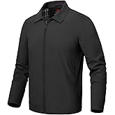 Rdruko Men's Light Jackets Windbreaker Spring Fall Lightweight Jackets Caual Stylish Jacket with Pockets