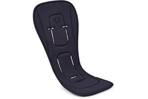 Bugaboo Dual Comfort Seat Liner Fully Reversible to Regulate Body Temperature, Compatible with All Bugaboo Strollers (Deep Indigo)