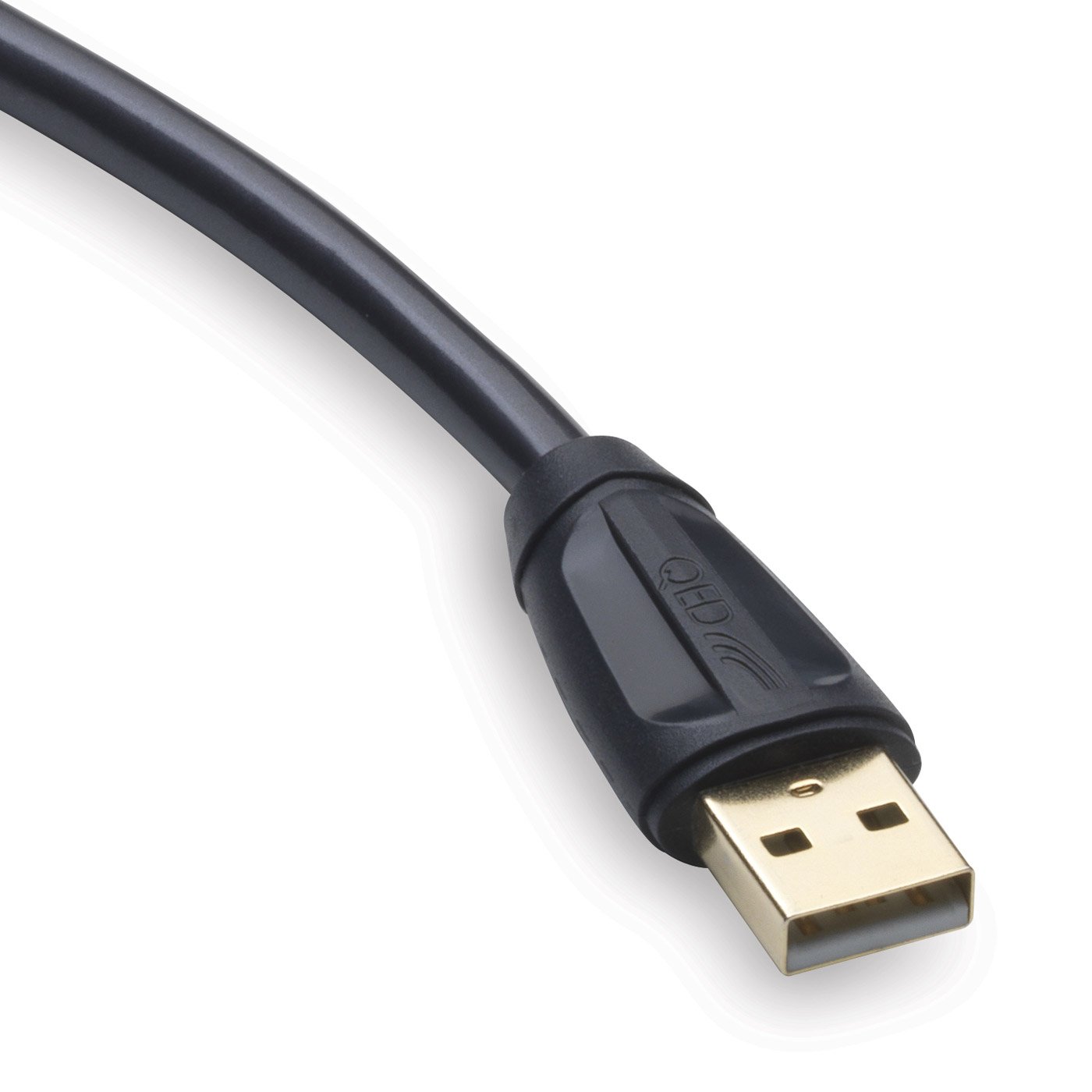 QED Performance USB cable A to B (5 m), graphite