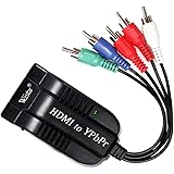 HDMI to YPBPR Converter HDMI to Component RGB Video Audio Adapter 1080P with R/L Audio Out for HDTV