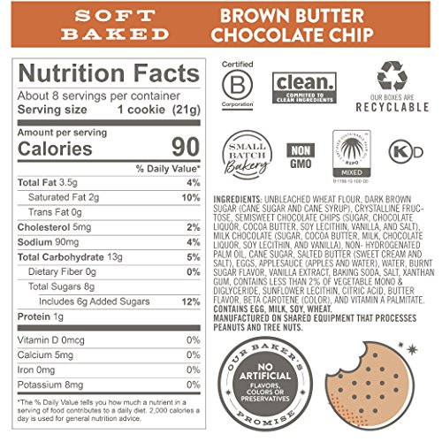 Dewey's Bakery Soft Baked Bliss Cookie Variety Pack | Baked in Small Batches | Real, Simple Ingredients | Real, Simple Ingredients | Southern Bakery Recipes | Pack of 3 6-oz Bags
