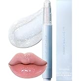 Nature Republic HONEY MELTING LIP GLITTER & PLUMPING (15 CRYSTAL SPARKLE) SOFT LIP STICK Hydrating&Moisturizing clear Gloss,Volumizing formula & Sheer tint, Shine Glimmer Finish
