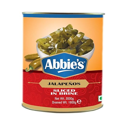 Abbies Jalapeno Slice in Brine A10, 3 kg tin