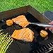 SIXQU Grill mat, set of 5 Non-stick BBQ Grill & Baking Mats, FDA-Approved Heat Resistant Reusable and Easy to Clean - Works on Gas, Charcoal, Electric Grill and More - 15.75 x 13 Inch