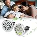 Maromalife Car Diffuser Vent Clip 2 PCS Set, Essential Oil Car Clip Locket Stainless Steel Tree Design Car Clips with 20 Felt Pads
