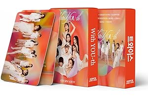 efoot Twice Photocards 2024 New Album Lomo Cards,Twice Cards for Gift and Fans Collection (Orange-55PCS)