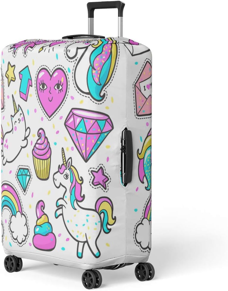 mermaid suitcase cover