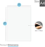 The Magnet Shop TMS A4 Magnetic Whiteboard for Fridge view 2