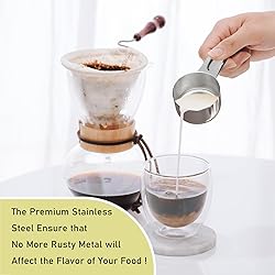 BERYLER 2PCS 1/2Cup (120ml, 4oz) Single Measuring