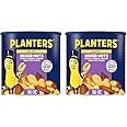 PLANTERS Salted Mixed Nuts, Party Snacks, Plant-Based Protein 56oz (1 Canister) (Pack of 2)