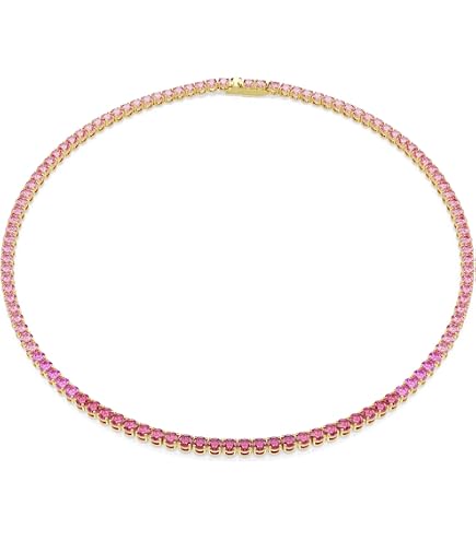 Amazon.com: SWAROVSKI Tennis Deluxe Necklace Cz White One Size