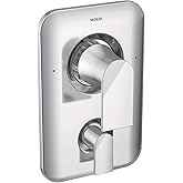Moen T2470 Genta LX Posi-Temp with Built-in 3-Function Transfer Valve Trim Kit, Valve Required, Chrome
