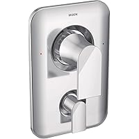Moen T2470 Genta LX Posi-Temp with Built-in 3-Function Transfer Trim Kit Valve Required, Chrome