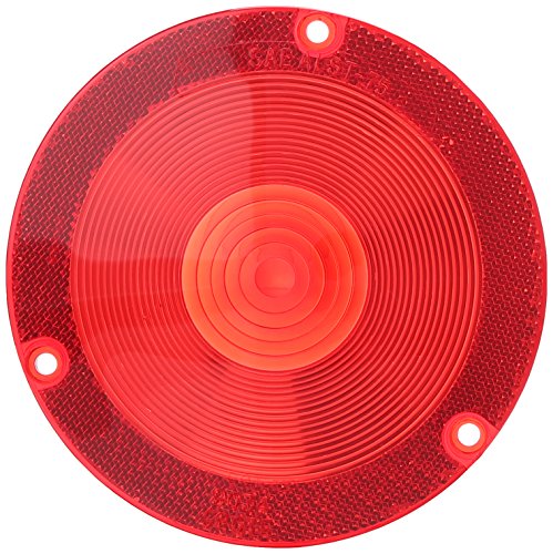 Grote 90342 Red RV (Marine & Utility Replacement Lenses (Trailer Lighting Lens)