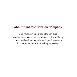 Dynamic Friction Company Rear Disc Brake Rotor