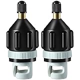 2Pcs Inflatable Boat SUP Pump Adapter, Premium