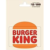 Burger King Physical Gift Card