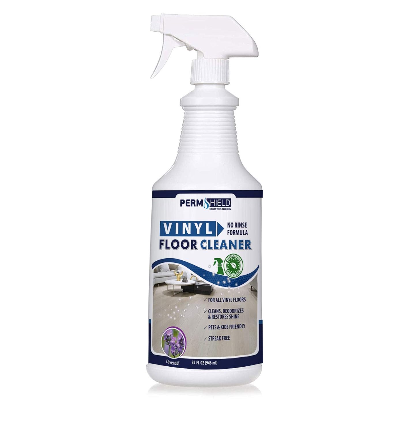 Amazon Com Permshield Vinyl Floor Cleaner Lavender