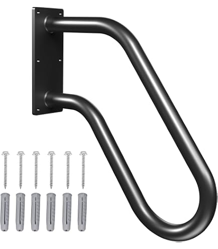 Outdoor Step Handrail 2 Pcs Half U Shape Handrails For Outdoor Steps ...