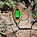 Soil Moisture Meter, Digital 4 in 1 Tester Monitor Measure Soil Moisture, Temperature, PH Value and Sunlight Intensity for Indoor/Outdoor Garden Farm Lawn Flower Plant (4 in 1 soil tester)