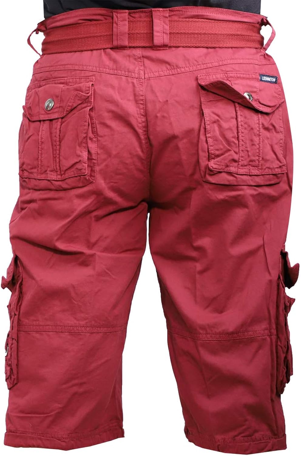 maroon cargo shorts
