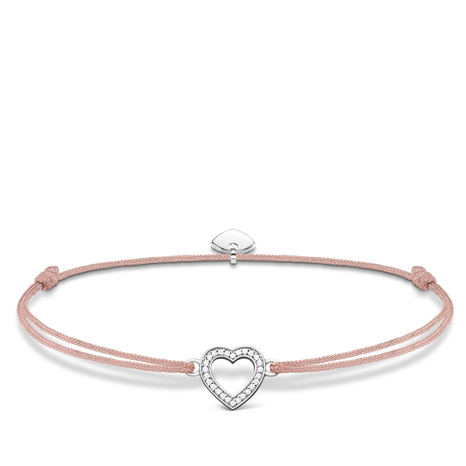 Thomas Sabo Women Bracelet Little Secret Heart 925 Sterling Silver LS029-401-19-L20v