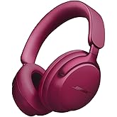 Bose QuietComfort Ultra Bluetooth Headphones, Wireless Headphones with Spatial Audio, Over Ear Noise Cancelling with Mic, Up to 24 Hours of Playtime, Deep Plum - Limited Edition Color