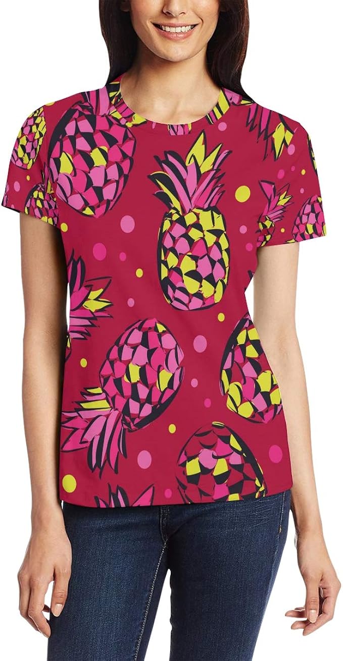 red pineapple shirt
