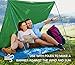 Terra Hiker Camping Tarp, Waterproof Picnic Mat, Multifunctional Tent Footprint with Drawstring Carrying Bag for Picnic, Hiking (Green 94