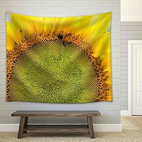 Sunflower - Fabric Wall Tapestry Home Decor - 51x60 inches