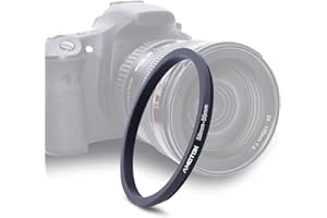 AMOTOK 58mm Lens to 55mm Camera Lens Adapter,58mm-55mm Filter Step-Down Ring,Compatible All 55mm Filter Accessory.Made from CNC Machined