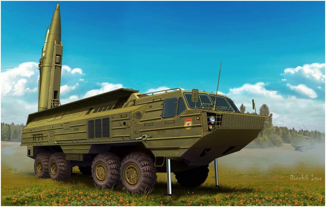 Hobbyboss 1:72 - Soviet 9K714 OKA (SS-23 Spider), Mittel