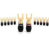 Sewell Deadbolt 30 Degree Angled Spade Plugs, 6 Pairs