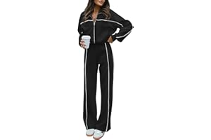 BTFBM Women's Two Piece Tracksuit Fall 2025 Long Sleeve Zip Up Sweatshirt Long Pants Outfits Jogger Sweatsuit Sets