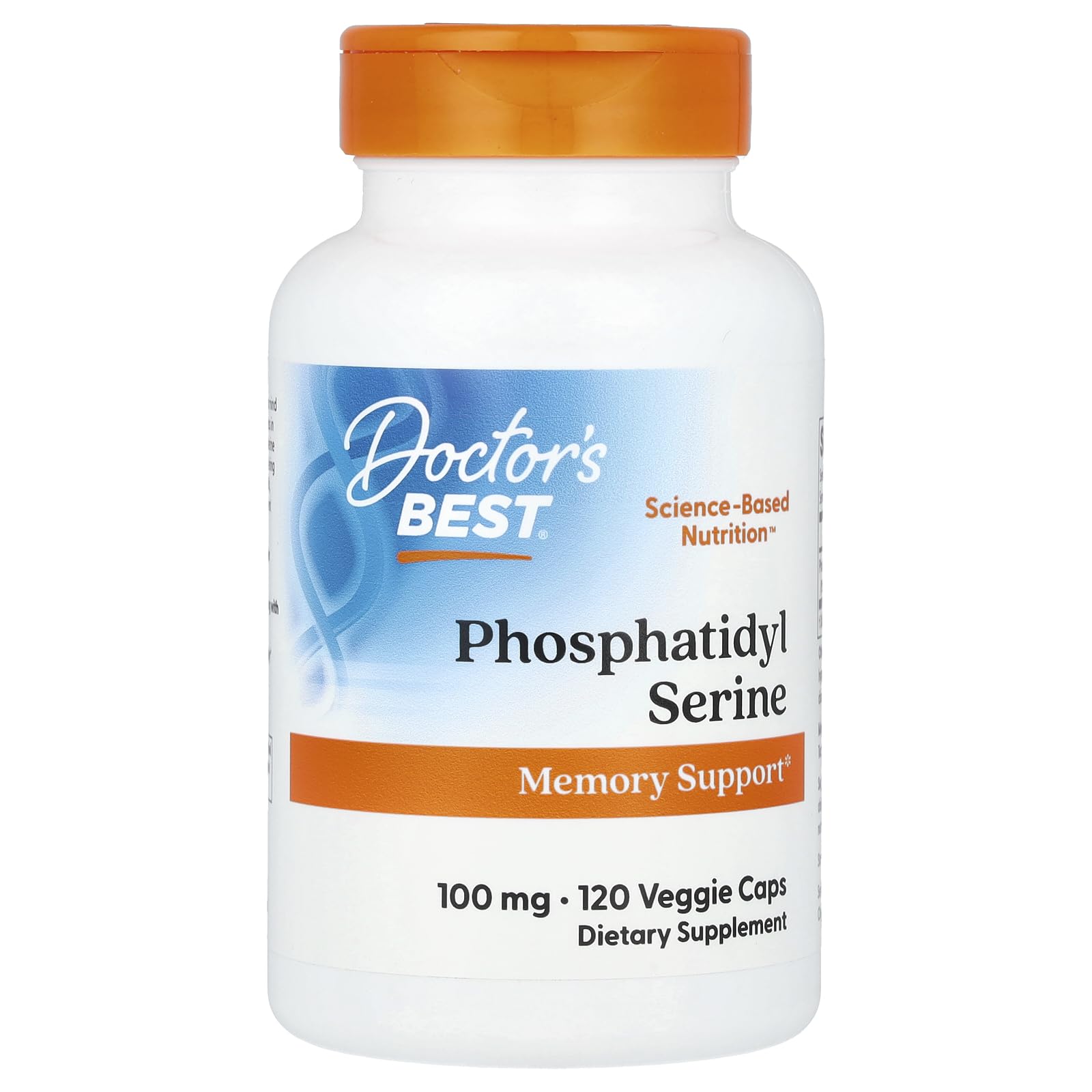 Best Phosphatidyl Serine, 100 mg, 120 Veggie Caps, Doctor Best