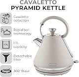 Tower Cavaletto Pyramid Kettle 1.7L Fast Boil 3000W Detachable Filter view 2