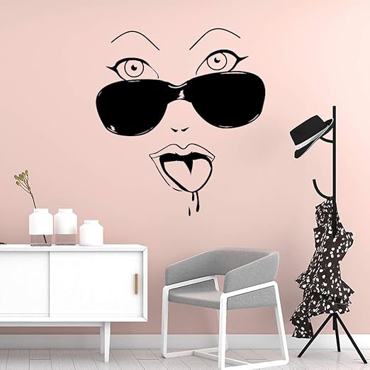 Hfwyf Calcomanias De Vinilo Para Mujeres Pegatinas De Pared Para