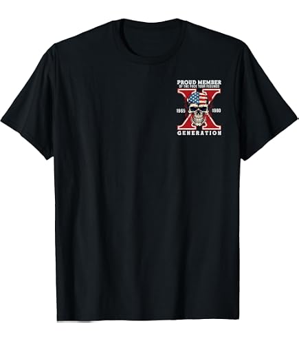 Amazon.com: Gen X Est. 1967 Survived Everything Badass Generation