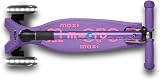 Micro Maxi Micro Deluxe Foldable Kids Scooter Purple 5-12yrs Big Wheels view 5