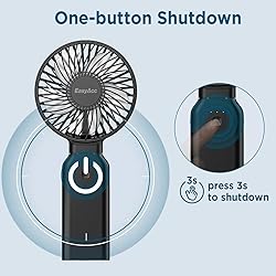 EasyAcc Portable Travel Fan [Max 53H Cooling