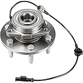 515096 Front Wheel Hub and Bearing Assembly Compatible with Chevy Tahoe Silverado 1500 Avalanche Suburban, Fit for Cadillac Escalade, GMC Yukon Sierra, 4WD, 2007-2014
