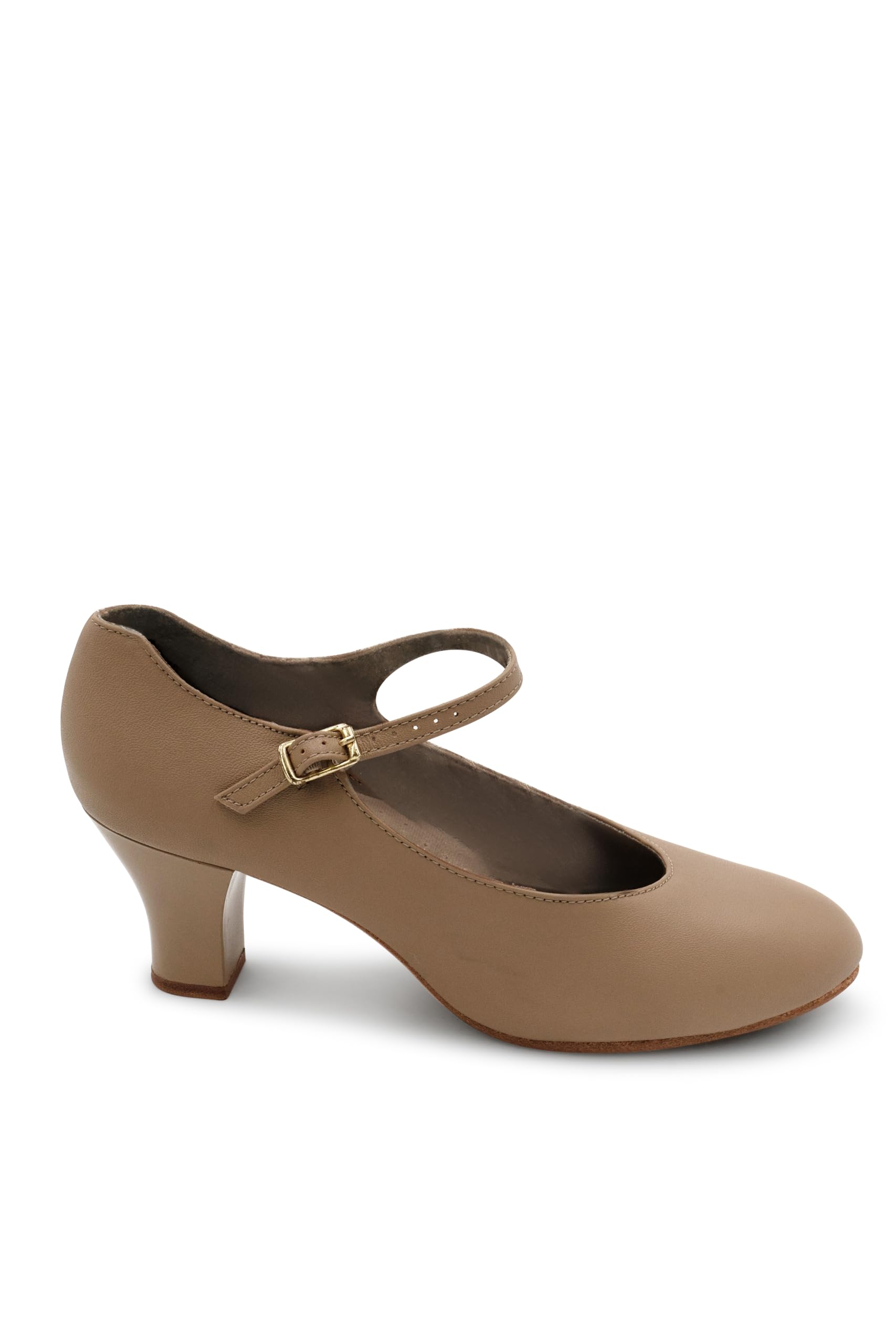 Photo 1 of Capezio womens 2" Student Footlight Character Dance Shoe, Caramel, 8 Wide US