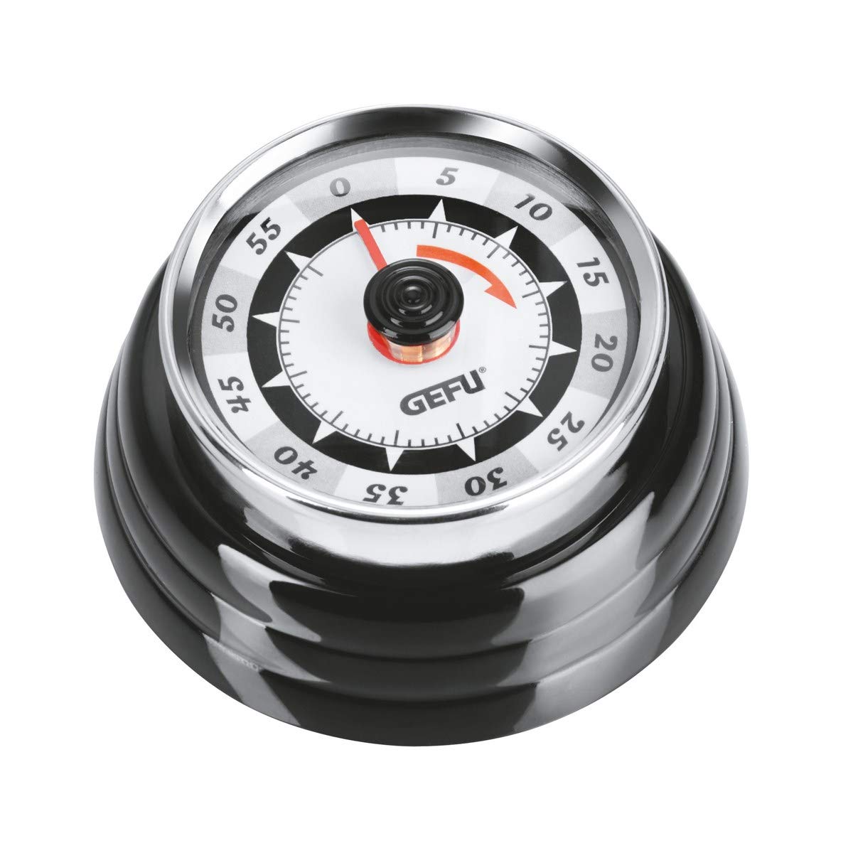 Gefu Timer ge12290 Retro Black Metal 7.3 x 7.3 x 3.31 cm