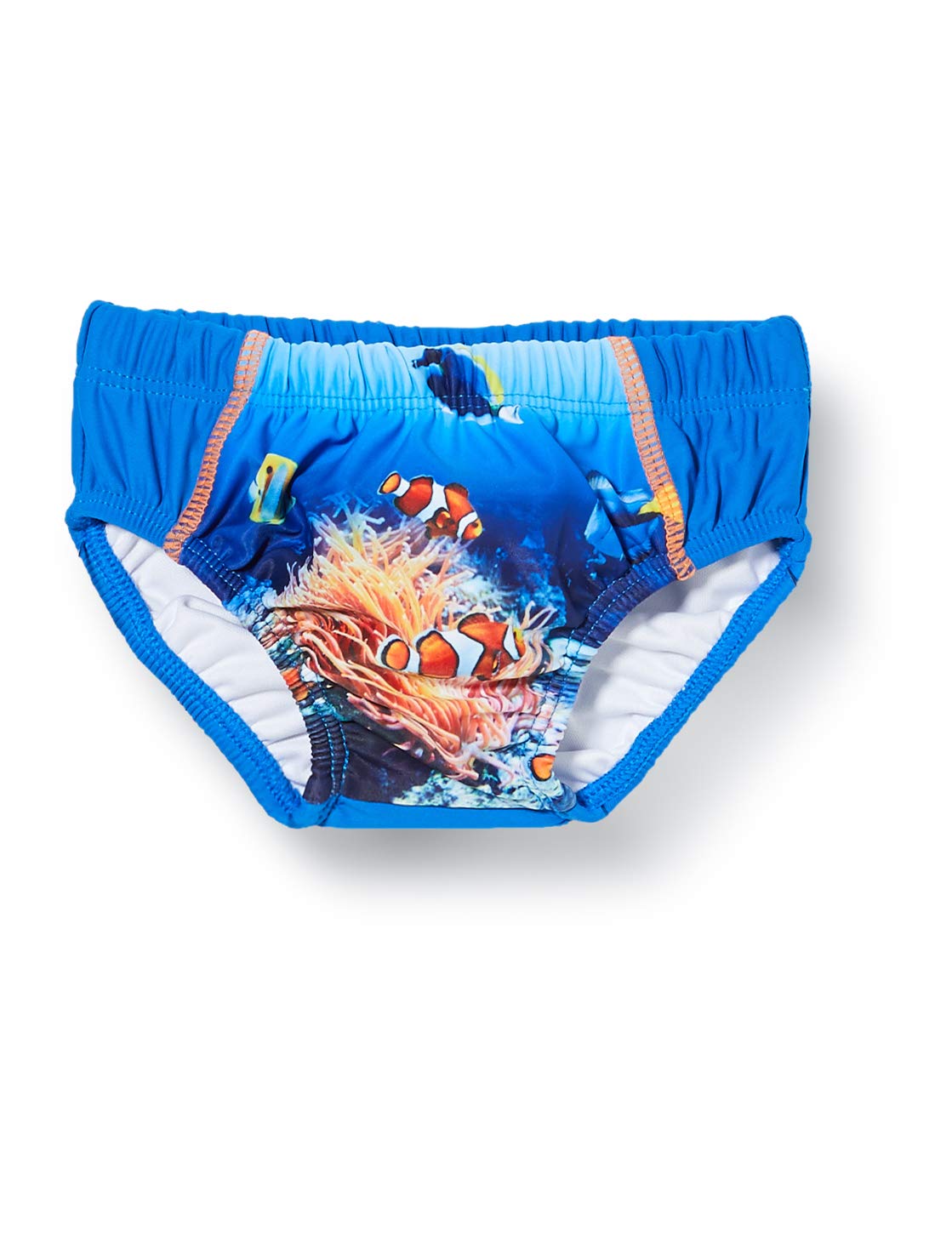 Playshoes Baby - Boy's UV protection nappy pants underwater world 461250, 7 - Blue, 62-68