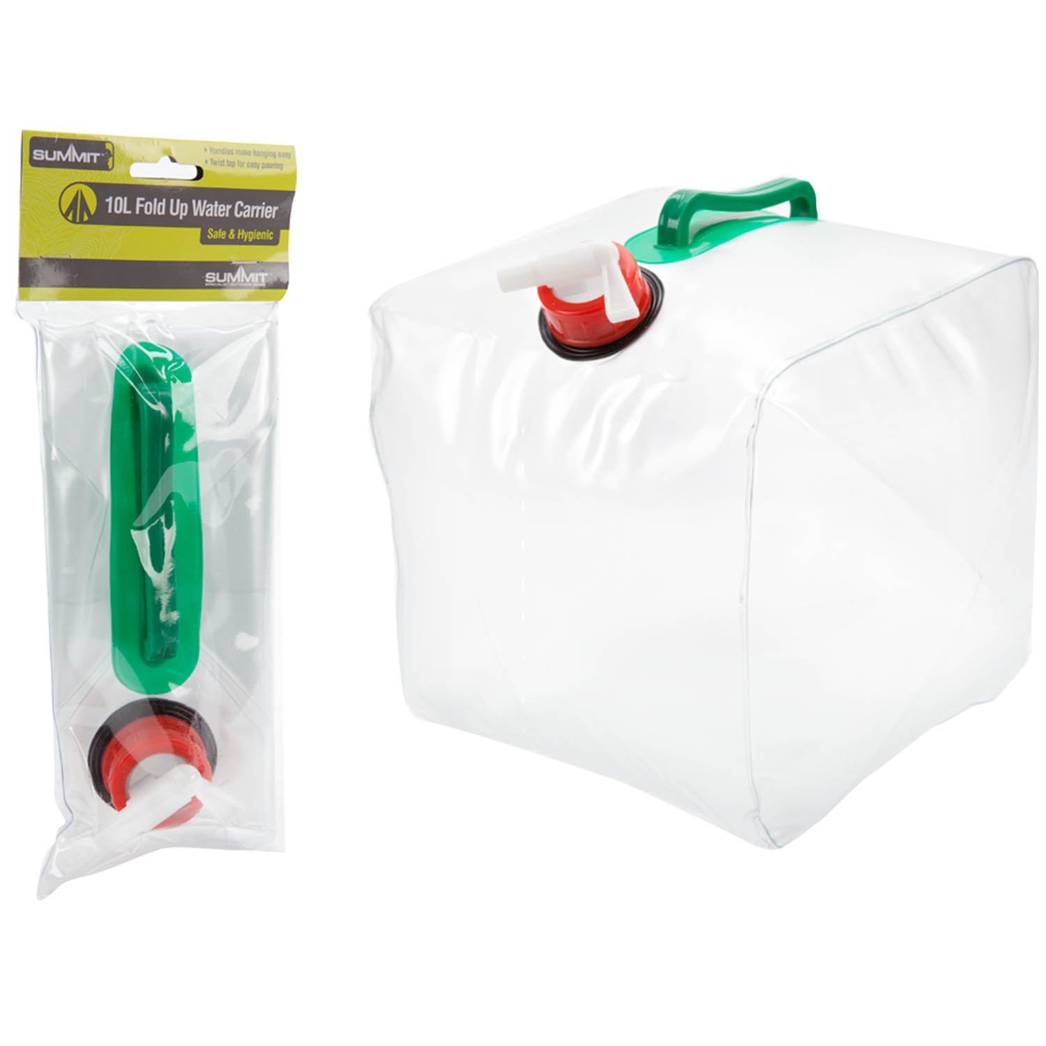 PMS SUMMIT 10L WATER CARRIER IN PVC BAG WITH HEADER CARD